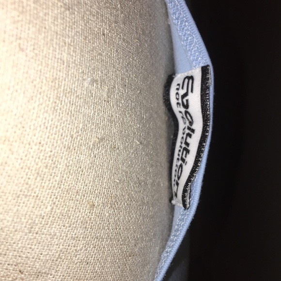 Evolution Not Revolution Light Blue Bodycon Top - Picture 3 of 3